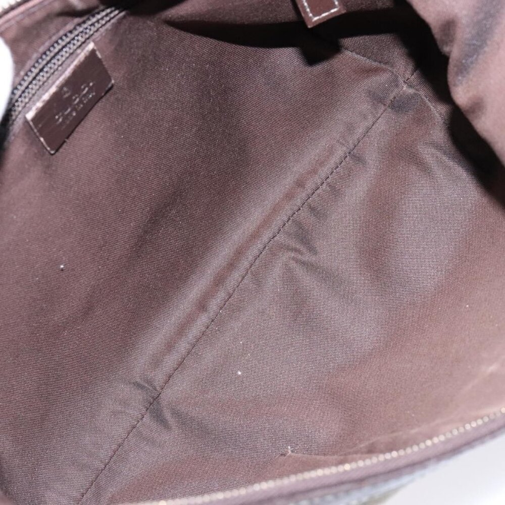 Authentic GUCCI GG Canvas Shoulder Bag Beige Gold 181092 - Picture 3 of 16